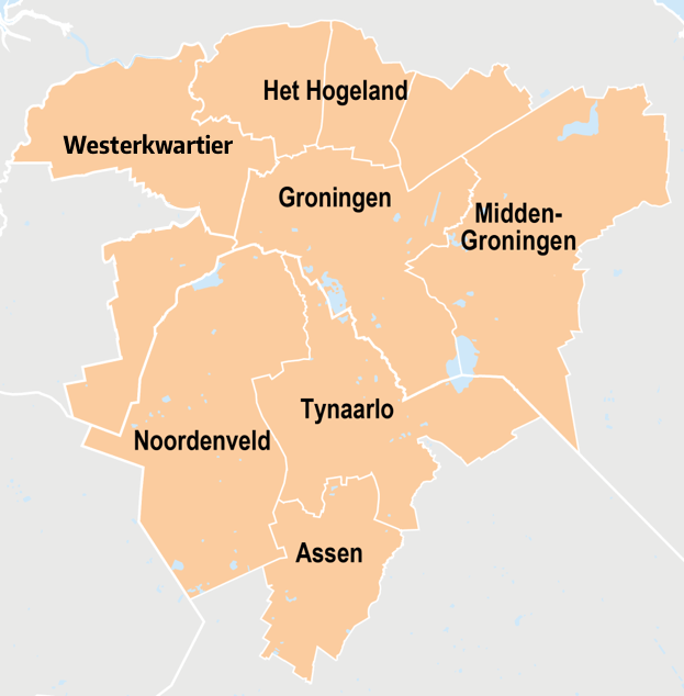 Kaart Westerkwartier
