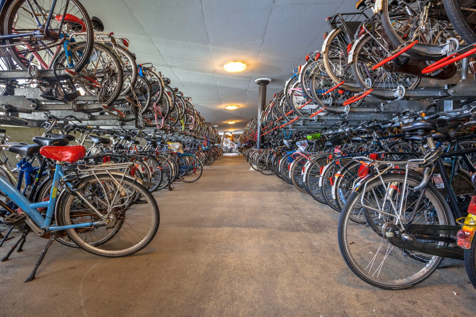 Public,Bicycle,Parking,Groningen,Central,Station.,The,City,Of,Groningen