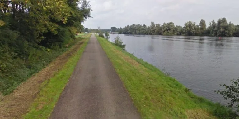 doorfietsroute langs nw kanaal